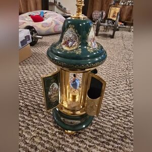 Vintage Reuge Music  Box Dispenser for Lipsticks & Cigarette - Circa 1960s